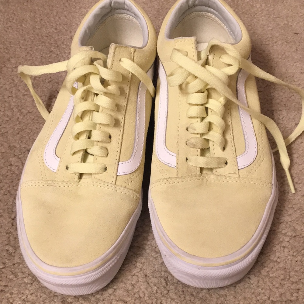 Yellow Low Top Vans